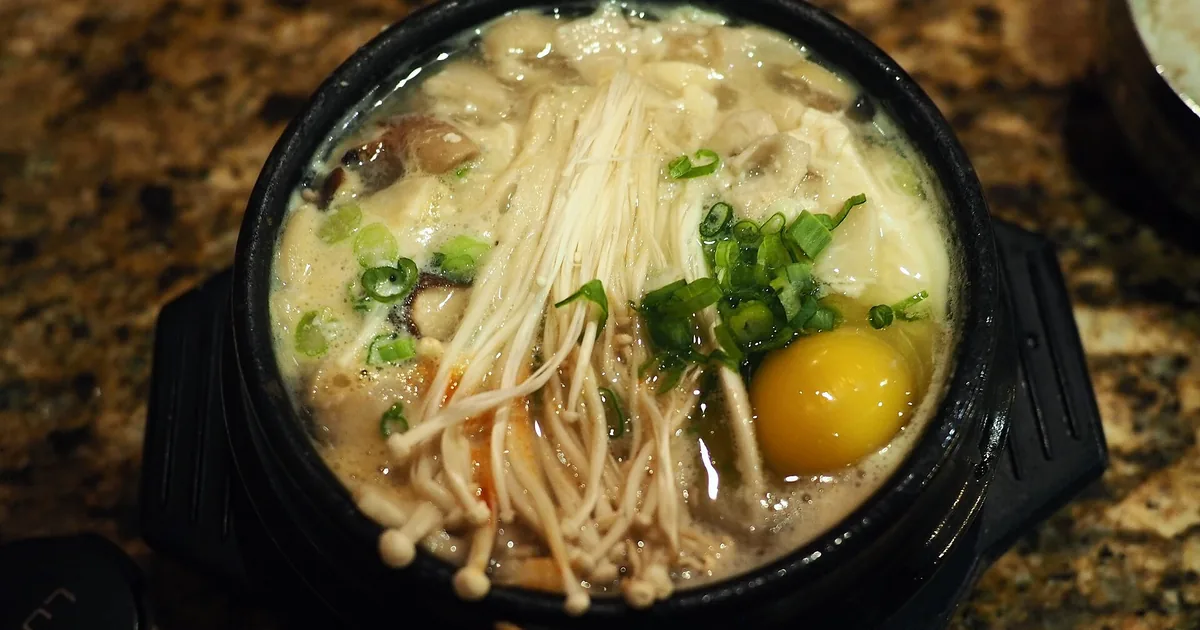 순두부찌개 칼로리